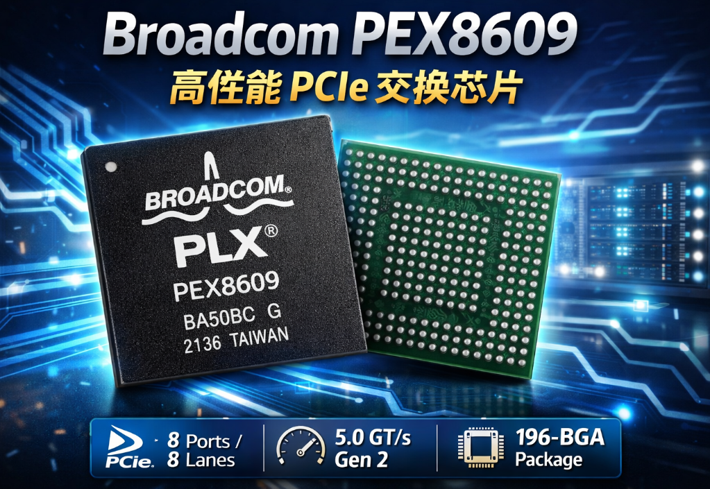 Broadcom PEX8609 PCIe����оƬ