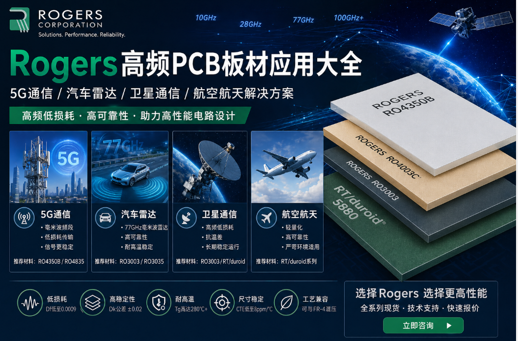 Rogers��ƵPCB���Ӧ��