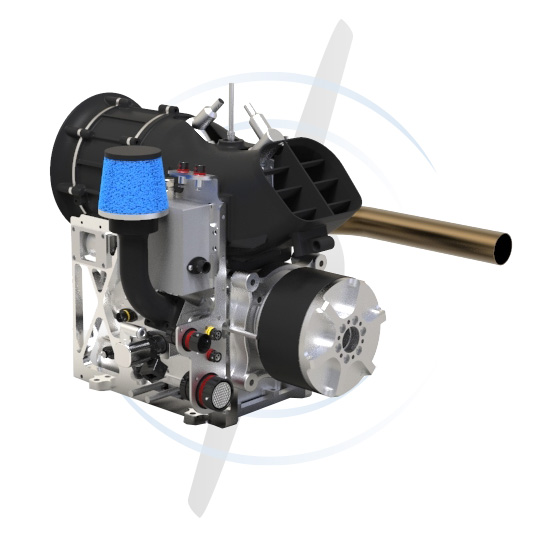 3W Engines����̷�����SP-55 FI TS Hybird