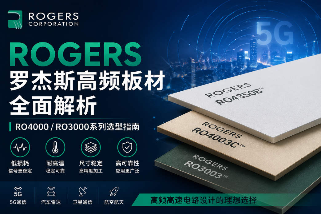 Rogers�޽�˹��Ƶ���ȫ�����RO4000/RO3000ϵ��ѡ��ָ��
